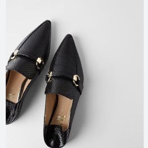 Zara Pointy Loafers